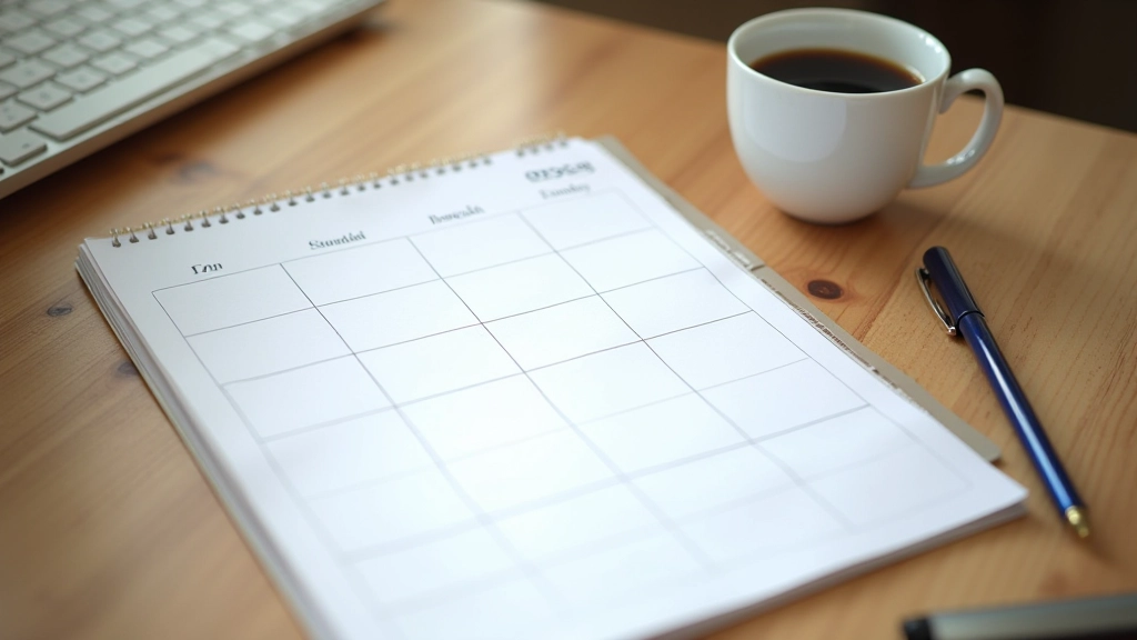 Calendário com datas importantes de aviso prévio e períodos legais marcados