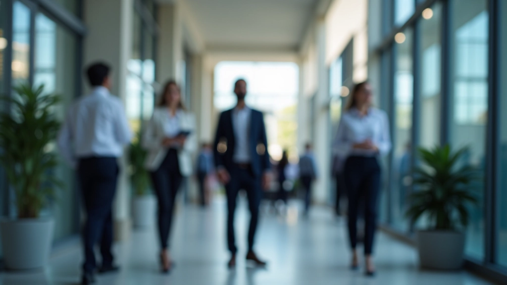 Ambiente profissional moderno com trabalhadores em um escritório português